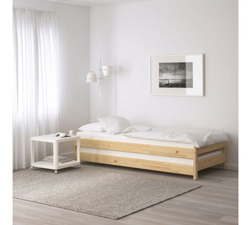 Materac piankowy, średnio twardy/biały ÅFJÄLL 305.686.42