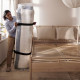 Materac, sprężyny kieszeniowe, bardzo twardy/jasnoniebieski VALEVÅG 204.699.49