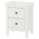 Комод, 2 ящика, белая морилка HEMNES 802.426.27