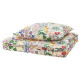 Пододеяльник и наволочка, многоцветный/цветочный узор STRANDLUMMER 005.797.98