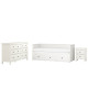 Комплект мебели для спальни из 3 предметов, белый цвет, HEMNES 294.834.27