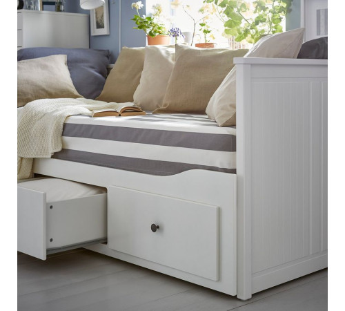 Комплект мебели для спальни из 3 предметов, белый цвет, HEMNES 294.834.27