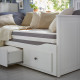 Комплект мебели для спальни из 3 предметов, белый цвет, HEMNES 294.834.27