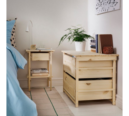 KRONÖREN 896.180.32 Комплект мебели для спальни из 3 предметов, сосна