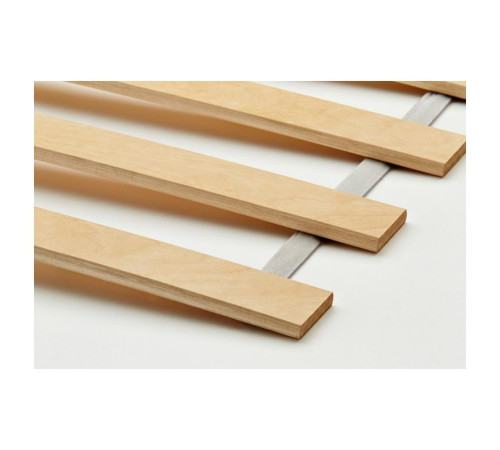 Łóżko, biały/Vesteröy twardy MALM 295.447.08