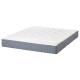 Łóżko, biały/Valevåg bardzo twardy MALM 395.447.79