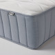 Кровать с ящиком для хранения и матрасом, антрацит/Vågstranda hard NORDLI 595.368.82