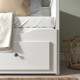 Rama leżanki z 3 szufladami, biały HEMNES 903.493.26