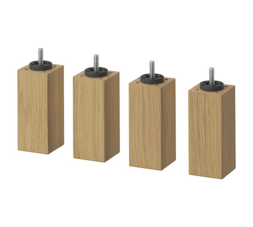 Łóżko kontynentalne, Vesteröy średnio twardy/jasnoniebieski biały LYNGÖR 896.089.43
