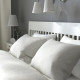 Rama łóżka, biały/Lönset IDANÄS 093.921.93