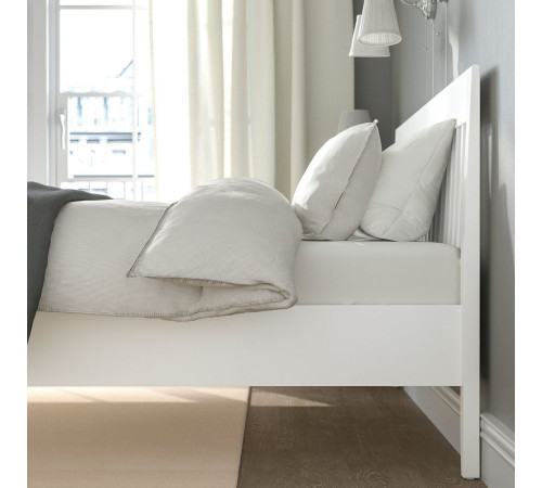 Rama łóżka, biały/Lönset IDANÄS 293.922.05
