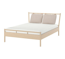 Rama łóżka, brzoza/okleina brzozowa/Luröy BJÖRKSNÄS 295.016.95