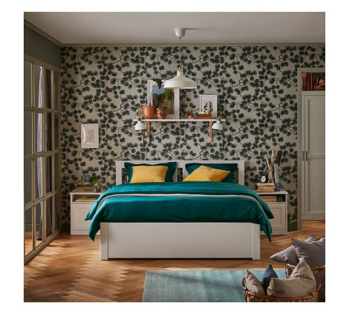 Rama łóżka, biały/Leirsund SONGESAND 792.412.90