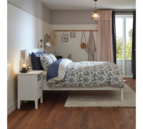 Rama łóżka, biały/Leirsund IDANÄS 793.892.10