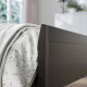 Rama łóżka, ciemnobrązowy/Lönset IDANÄS 993.922.02