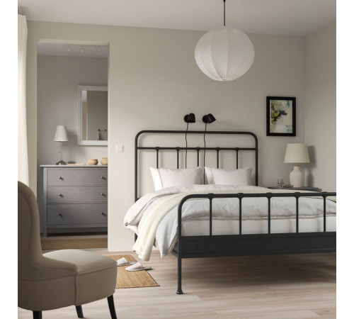 Rama łóżka, antracyt/Lönset STJÄRNÖ 995.633.93