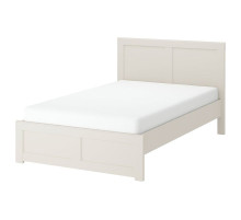 Rama łóżka, kremowy/Lönset FÅGELFJÄLLET 596.209.70
