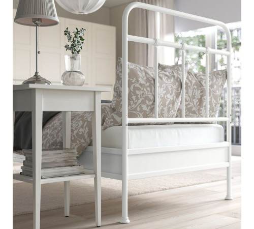 Rama łóżka, biały/Leirsund STJÄRNÖ 695.634.22