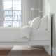 Rama łóżka, wysoka, biały/Luröy MALM 990.095.58