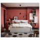Кровать с 4 отделениями для хранения, белая/Lönset MALM 690.192.24